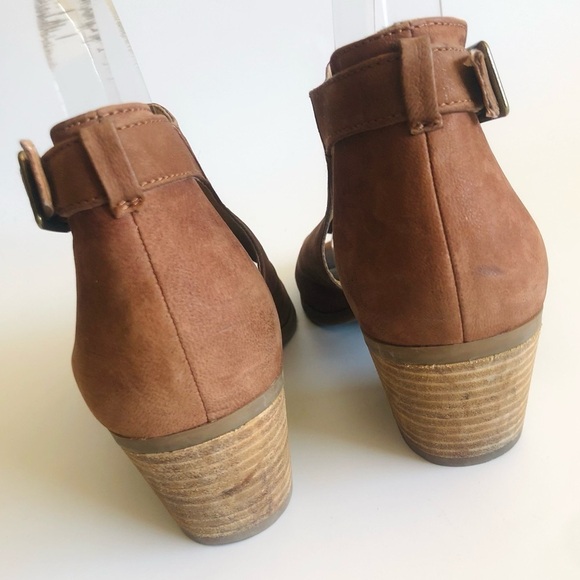 Lucky Brand Barimo Open Toe Booties - Picture 9 of 16
